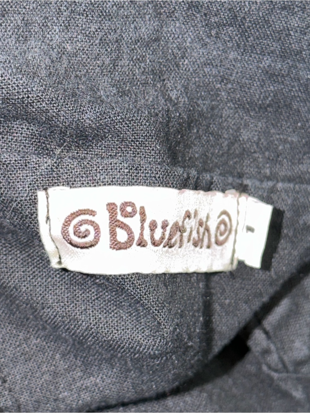 Blue Fish Black Button-Front Utility Jacket blouse - Picture 11 of 11